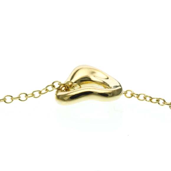 TIFFANY 18k Gold Heart Necklace